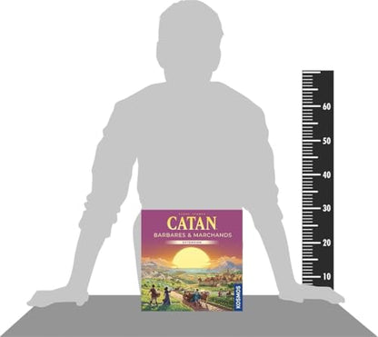 CATAN Traders & Barbarians Board Game Expansion (6th Edition) Explore New Adventures, Strategy Game for Kids & Adults, Ages 12+, 3-4 Players, 90 Minute Playtime, Made by Catan Studio | Explore New Adventures, Strategy Game for Kids & Adults, Ages 12+, 3-4