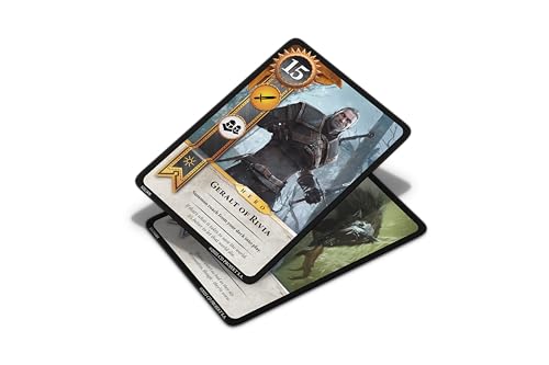 Gwent - Official Licensed Version | Complete Set | Competitive Deck Building Strategy Game | Fantasy Card Battler From the Popular Video Game | Tactical Playing Cards | Ages 12+ | 1-5 Players | 20 min