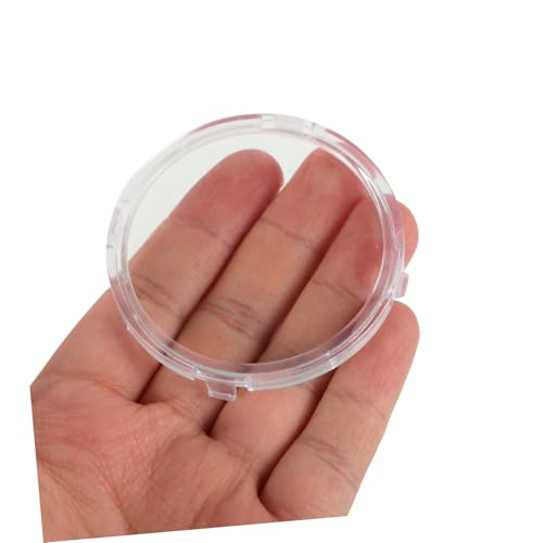 Abaodam Mahjong Machine Glass Cover Dice Lid Accessory Dice Storage for Chinese Mahjong