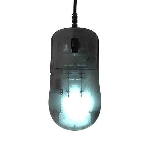 ENDGAME GEAR OP1 RGB Gaming Mouse - Precision Sensor, Kailh GX Switches, White Frost, RGB Lighting, Dark Frost | Lightweight RGB gaming mouse, optical sensor, Kailh GX switches, claw grip for FPS PC gaming - color: Dark Frost, style: OP1 RGB