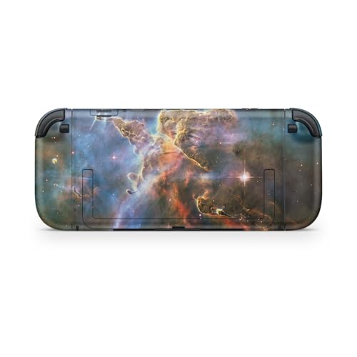 Gaming Skin Compatible with Nintendo Switch 2 Console Only - Golden Nebula - Premium 3M Vinyl Protective Wrap Decal Cover - Easy to Apply | Crafted in The USA by MightySkins - color: Golden Nebula, size: Switch 2 Console Skin Only, style: Matte Finish