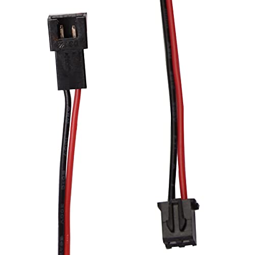 4pcs 2M 3D Printer Parts Cooling Fan Extension Cable Wire 2pin Xh2.54 Connection Line Male Female