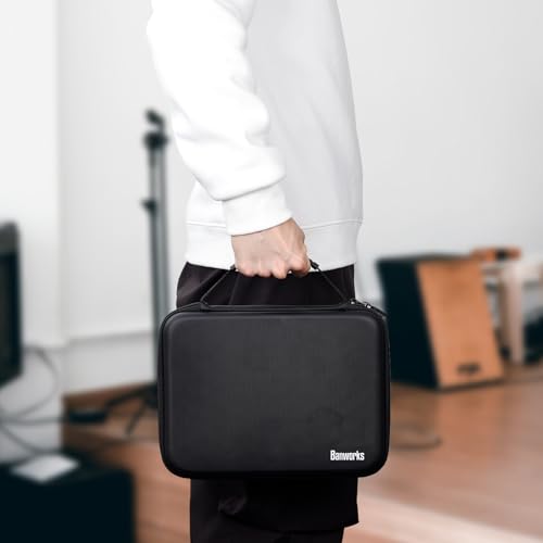 Banworks PU Hardshell Case Custom Fit for Teenage Engineering EP-133 K.O. II/EP-1320 Medieval, Synthesizer & Sampler Storage Case Performance Controller Bag JT/HCQSNB-05 (Case Only, 1 Piece) - size: For Teenage Eng EP-133 K.O.II/EP-1320