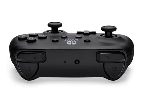 PowerA Wireless Controller - Nintendo Switch/Switch Lite/Switch-OLED Model, Nintendo Switch 2, Jet Black, Gamepad, Bluetooth, Motion Controls, Advanced Gaming Buttons, officially licensed - style: Jet Black