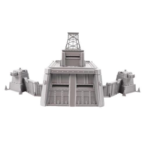 Tabletop Terrain Armored Fortification by War Scenery for Wargames and RPGs 28mm 32mm Miniatures
