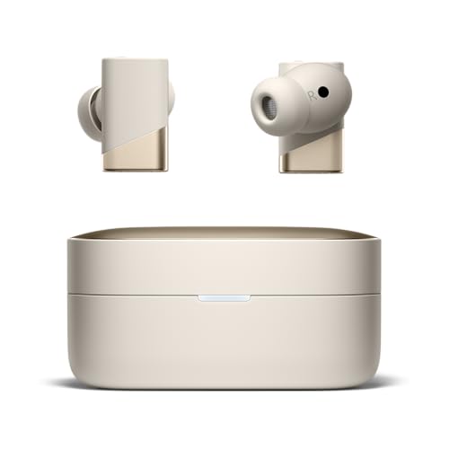 Status Pro X Wireless Earbuds, Triple Speaker Driver, Hi-Res Audio with LDAC, 52dB ANC, 6 Beamforming Mics with VoiceLoom AI for Clearest Calls (Moonbeam) - color: Moonbeam