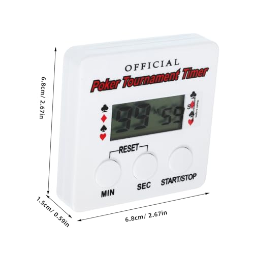 Poker Timer Timer for Poker Night Small Electronic Timer No Battery Needed