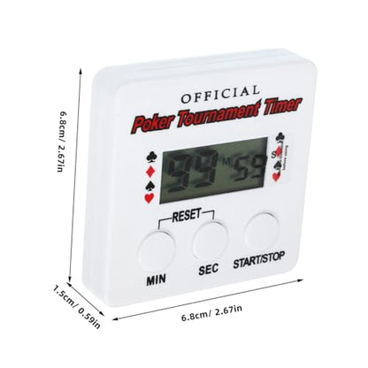 Poker Timer Timer for Poker Night Small Electronic Timer No Battery Needed