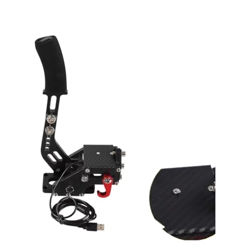 USB Handbrake System HB 1009 Compatible With G25 G27 G29 T300 T500 PC Racing Games Fanatec Rally Red Black Blue(P and AccessoryN) - color: P and AccessoryN