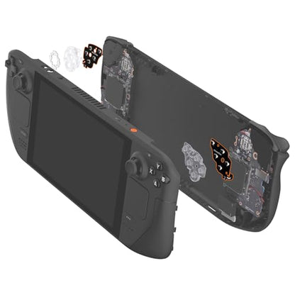 eXtremeRate Face Clicky Kit for Steam Deck OLED Handheld Console, Custom Dpad View A B X Y Menu Keys Face Buttons Mouse Clicky Kit for Steam Deck OLED Console - WITHOUT Console - size: Strong Version