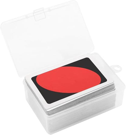 UNO Card Case Holder Designed for Mattel Classic UNO Card Game, Holds 108 Pcs UNO Card for Classic Deck, and so on, 3.93 x 2.6x 1.57 Inch Plastic Playing Card Case Box Storage (NO Cards) | 3.93 x 2.6x 1.57 Inch Plastic Playing Card Case Box Storage (NO Ca