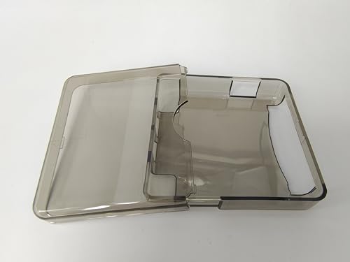 Hard Protective Shell Crystal Case for Gameboy Advance SP GBA SP Clear Black