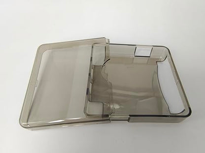 Hard Protective Shell Crystal Case for Gameboy Advance SP GBA SP Clear Black