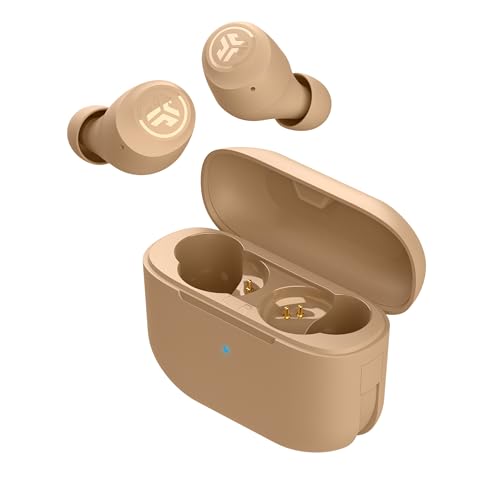 JLab, Go Air Pop+ Tones, True Wireless Earbuds, Bluetooth, IPX4, Dual Connect, 728 N - color: E-728 N, style: Tones+