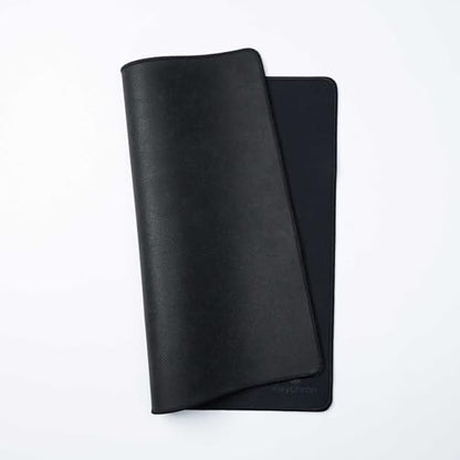 Keychron Large Gaming Mouse Pad 17.7 × 15.7 inch (450 × 400 mm), Ample Space for Mouse Movement, Smooth Micro-Weave Surface for Optical Mice, Non-Slip Rubber Base, Stitched Edges - Black - size: 15.8L x 15.8W inches