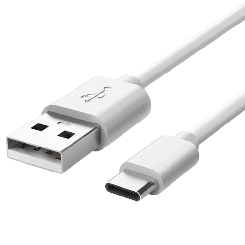 Superer 10ft USB C Charging Cable Fit for PS5 Controller, PlayStation 5 DualSense, Xbox Series X/S Controllers, Xbox Elite Series 2 (Model 1914 1797), Fast Charger & Data Sync Replacement Cord, White - color: White, size: 10 ft (1 Pack), style: Standard P