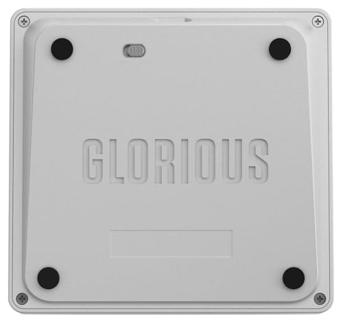 GLORIOUS GMMK Mechanical Numpad- 10 Key USB Programmable Keypad - Hot Swappable, Volume Control, RGB Backlit, Wired & Wireless Bluetooth - Laptop & Keyboard Accessories- White - color: White Ice