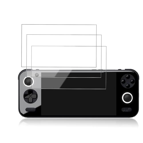 【3Pack】 for AYANEO Pocket S Retro Handheld Game Console Screen Protector – 9H Tempered Glass, Anti-Scratch, HD Clarity, Touch Sensitive, Easy Installation, Anti-Fingerprint, Bubble-Free