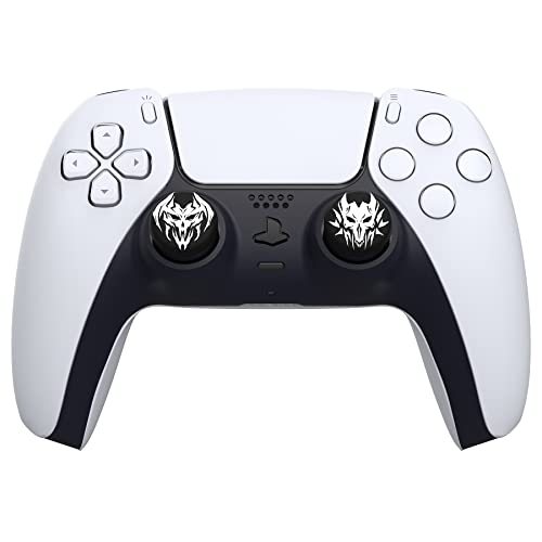 PlayVital Halloween Thumb Grip Caps for Nintendo Switch 2 Pro, Switch Pro Controller, Joystick Caps Cover for ps5, Edge, ps4, Xbox Series X/S, Xbox One, Elite Series 2 Controller - Lich Demons - color: Lich Demons