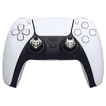 PlayVital Halloween Thumb Grip Caps for Nintendo Switch 2 Pro, Switch Pro Controller, Joystick Caps Cover for ps5, Edge, ps4, Xbox Series X/S, Xbox One, Elite Series 2 Controller - Lich Demons - color: Lich Demons