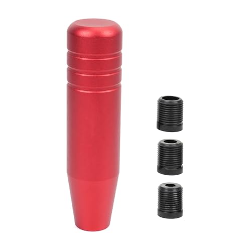 5inch Aluminum Alloy Shift Knob, Heavy Duty Car Gear Lever Stick Shifter Handle fit Most Automatic Manual Vehicle Red - color: Red, size: 13cm