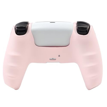 Cat Among Blossoming Branches Controller Skin Cover Compatible with PS5/Playstation 5 Controller, RALAN Protector Case Customised Thumb Grip - color: Cat Pink