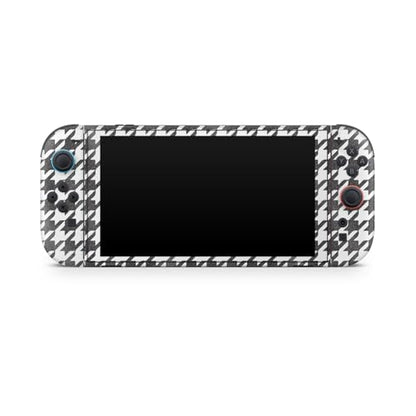 Glossy Glitter Gaming Skin Compatible with Nintendo Switch 2 Console Only - Houndstooth - Premium 3M Vinyl Protective Wrap Decal Cover - Easy to Apply | Crafted in The USA by MightySkins - color: Houndstooth, size: Switch 2 Console Skin Only, style: Gloss