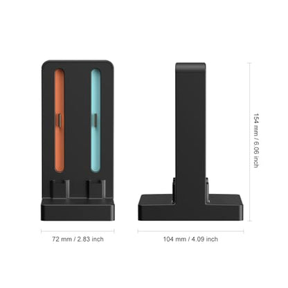 Joycon Charger Dock for 4 Switch Controllers, Charger Dock Compatible with Nintendo Switch & OLED Model Joycons, Joycon Charger Stand Station with Charging Cable