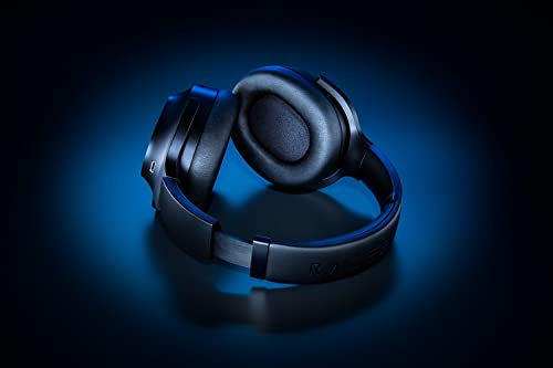 Razer Barracuda Pro Wireless Gaming Headset, Hybrid ANC, Black | 2.4GHz Wireless + Bluetooth, THX AAA, 50mm Drivers, Integrated Mic, 40 Hr Battery - color: Classic Black, size: Standard, style: Barracuda Pro