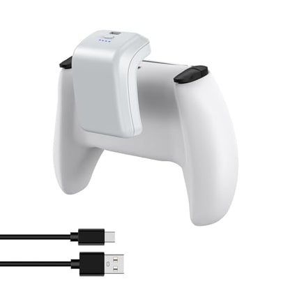 Tectra PS5 Controller Battery Pack, 3000mAh External Battery for Sony PlayStation 5 DualSense CFI-ZCT1W Controller, LED Display & USB-C Charging Cable