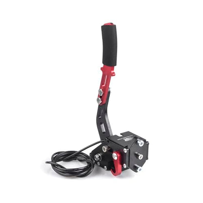 ZHSYMX USB Handbrake for 16Bit SIM PC Racing Games, Compatible with G27 G29 G920 G923 T500 T300 Simulate Linear Handbrake（Only PC System） Black - color: Black, size: Only Handbrake