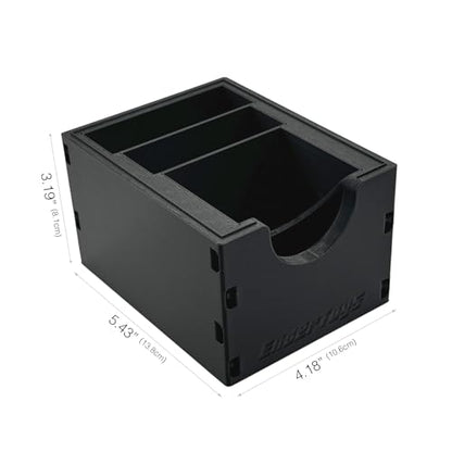 EnderToys Card Caddy (TCG Rip Station) - Toploader Dispenser - Penny Sleeve Holder - color: Card Sleeve Slim Caddy - Black