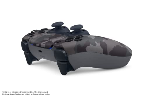 PlayStation Sony 5 DualSense Wireless Controller - Gray Camouflage (Renewed) - color: Gray Camouflage