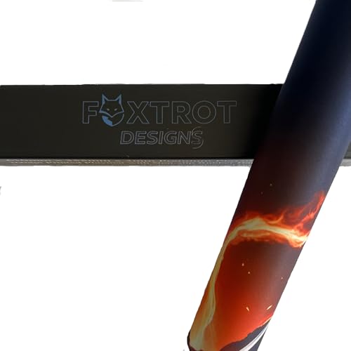 Foxtrot Designs TCG Playmat, 24in x 14in, Premium Stitched Edges, Non-Slip Base for MTG and Other Trading Card Games. MTG Playmat. (Archon) - color: Archon
