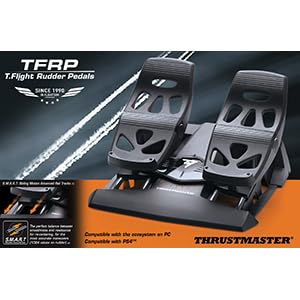 Pedalset USB TFRP (Thrustmaster Flight Rudder Pedals) - style: TFRP - Rudder