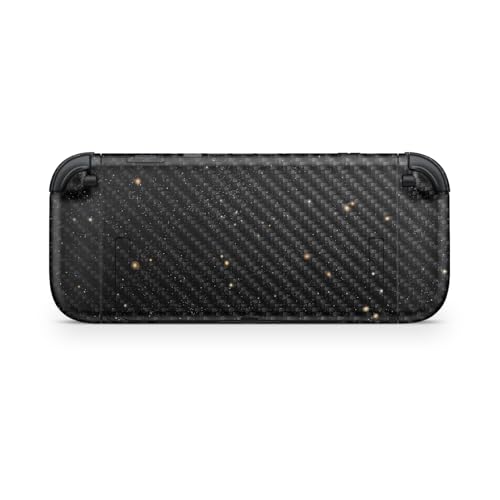 Carbon Fiber Gaming Skin Compatible with Nintendo Switch 2 Console Only - Deep Space - Premium 3M Vinyl Protective Wrap Decal Cover - Easy to Apply | Crafted in The USA by MightySkins - color: Deep Space, size: Switch 2 Console Skin Only, style: Textured