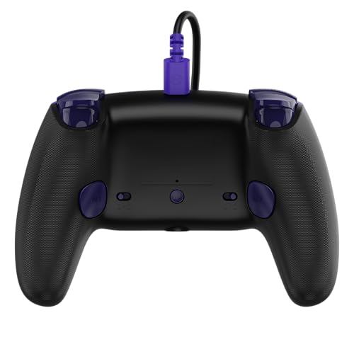 Hyperkin The Competitor Wired Controller for XBOX Series X|S, XBOX One & PC with Hall Effect Joysticks & Impulse Triggers; Symmetrical Layout & Precision D-Pad - Officially Licensed XBOX - Murasaki - color: 퍼플.