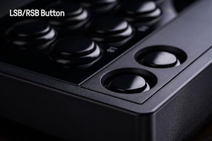 8BitDo 2.4g Wireless Arcade Fight Stick with 3.5mm Audio Jack, Mic Mute Button & Joystick Mapping Button for Xbox Series X|S, Xbox One and Windows 10 - Officially Licensed (Black) - color: Black