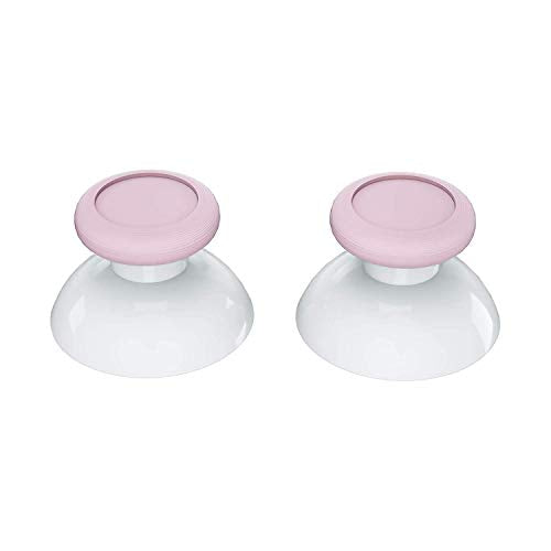 eXtremeRate Replacement 3D Joystick Thumbsticks, Analog Thumb Sticks with Cross Screwdriver for Nintendo Switch Pro Controller - Cherry Blossoms Pink & Mint Green & Heaven Blue & Light Violet - color: Cherry Blossoms Pink