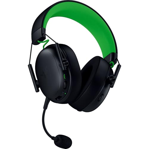 Razer BlackShark V3 X HyperSpeed Wireless Gaming Headset for Xbox: 50mm Drivers - Cardioid Mic - 2.4 GHz, Bluetooth, USB - Works with PC, Mac, PS5, Nintendo Switch - Long Battery Life - Black - color: Black, style: Xbox