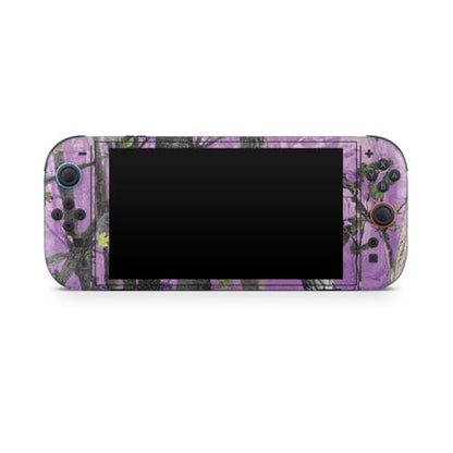 Glossy Glitter Gaming Skin Compatible with Nintendo Switch 2 Console Only - Purple Tree Camo - Premium 3M Vinyl Protective Wrap Decal Cover - Easy to Apply | Crafted in The USA by MightySkins - color: Purple Tree Camo, size: Switch 2 Console Skin Only, st
