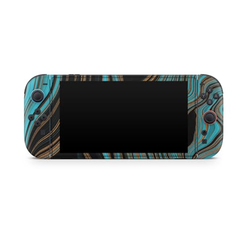 Gaming Skin Compatible with Nintendo Switch 2 Console Only - Blue Canyon - Premium 3M Vinyl Protective Wrap Decal Cover - Easy to Apply | Crafted in The USA by MightySkins - color: Blue Canyon, size: Switch 2 Console Skin Only, style: Matte Finish