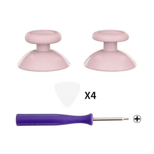 eXtremeRate Replacement 3D Joystick for Nintendo Switch 2 Pro Controller, Left Right Analog Stick Thumbsticks with Screwdriver Tools for Switch 2 Pro, Multi-Colors Options - Cherry Blossoms Pink - color: Cherry Blossoms Pink