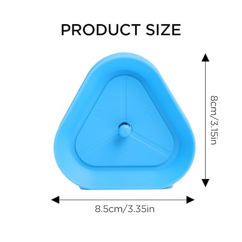 6 Pcs Playing Card Game Holders, 6 Colors Hands Free Triangle Shaped Poker Tray, Holds Up to 15 Poker Cards Hands for Kids, Adults,Parties,Classroom Activities Not Included Cards - color: 3
