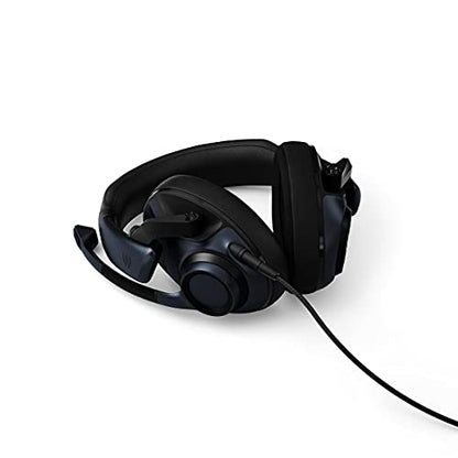 EPOS H6Pro - Closed Acoustic Gaming Headset with Mic – Lightweight Over-Ear Design – Lift-to-Mute – Compatible with Xbox, PS4, PS5 & PC – Black - color: Black, size: One-size