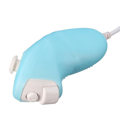 Soft Silicone Cover Case Skin Pouch for Wii Remote Nunchuk Controller Left and Right Joystick Silicone Case Soft Skin Cover (Blue) - color: Blue