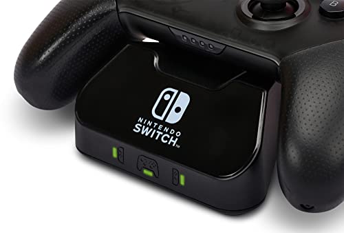 PowerA Controller Charging Base for Nintendo Switch, Black, Wireless Controller charging, Charge, rechargeable battery, Nintendo Switch, Joy-Con Charging, PowerA Wireless Charging - style: Charging Base