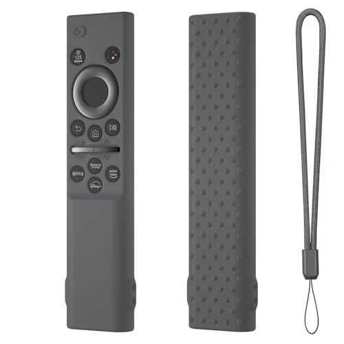 Hi Color Remote Cover for Samsung BN59-01388 BN59-01393 Silicone Remote Case Protective Sleeve (Dark Grey) - color: dark grey