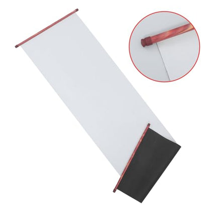 TEHAUX Water Painting Mat Chinese Calligraphy Water Mat Reusable Calligraphy Cloth Blank Paper Scrolls - size: 140.00X42.00X2.00CM