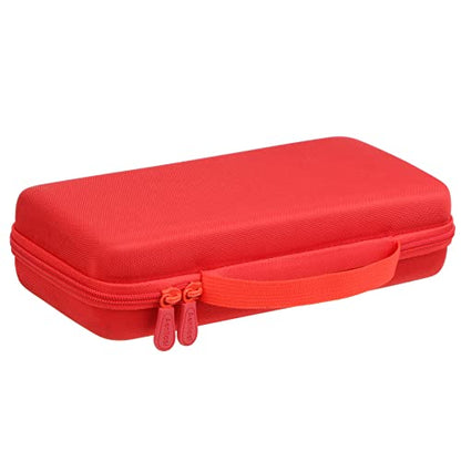 Aenllosi Hard Case for Logitech G Cloud Gaming Handheld, Red | Hard shell construction, Water-resistant design, Impact-resistant design, Protective case only - color: Red